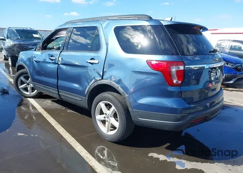 2018 Ford Explorer из США, поврежденный, VIN 1FM5K8B83JGC01218